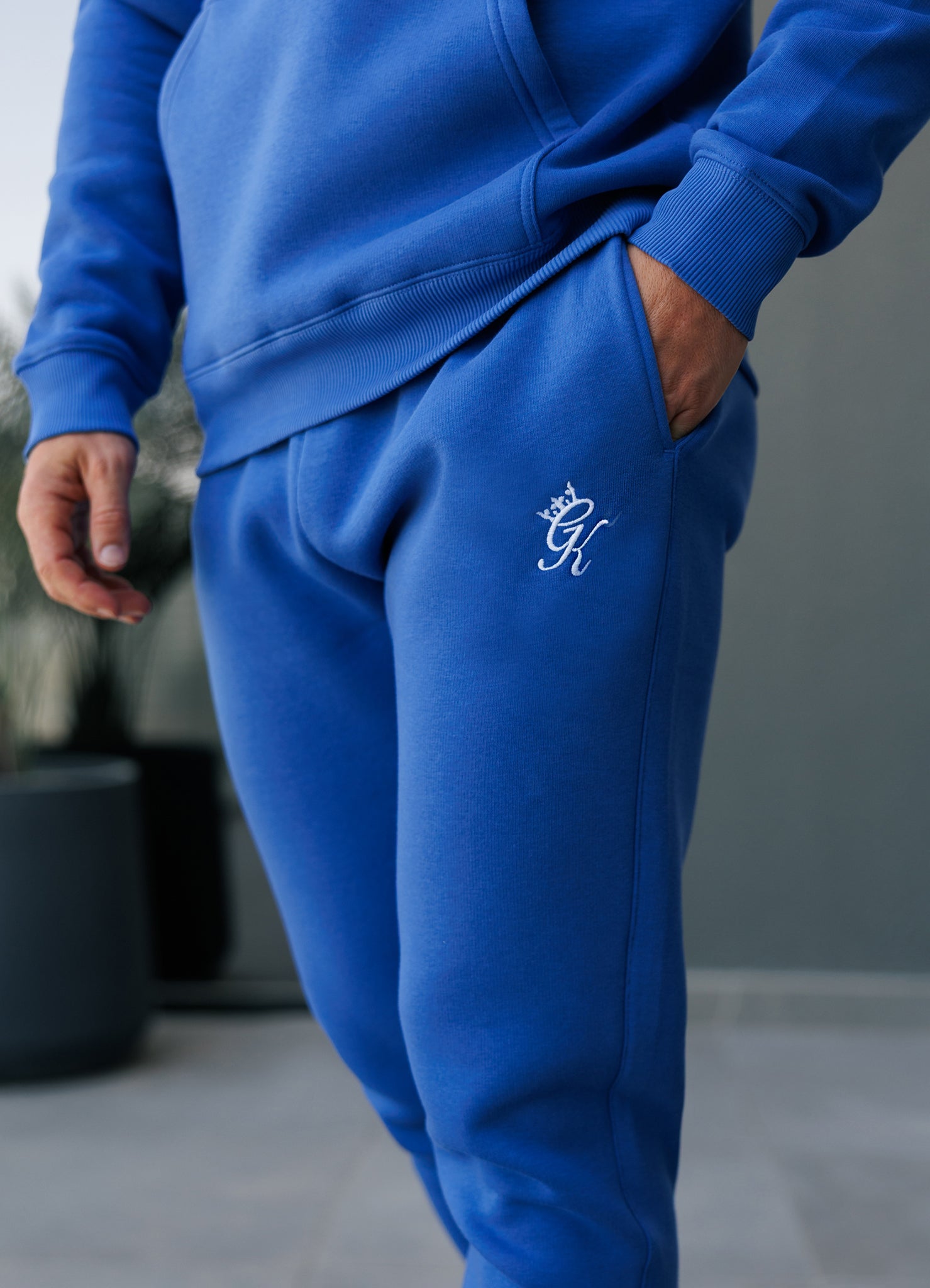 Gym King Fundamental Fleece Jogger - Sonic Blue