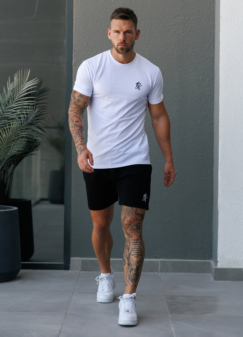 Gym King Fundamental Fleece Short - Black