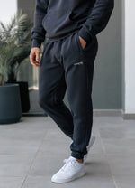 Gym King Established Relaxed Fit Tracksuit - Pewter/White