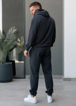 Gym King Established Relaxed Fit Tracksuit - Pewter/White