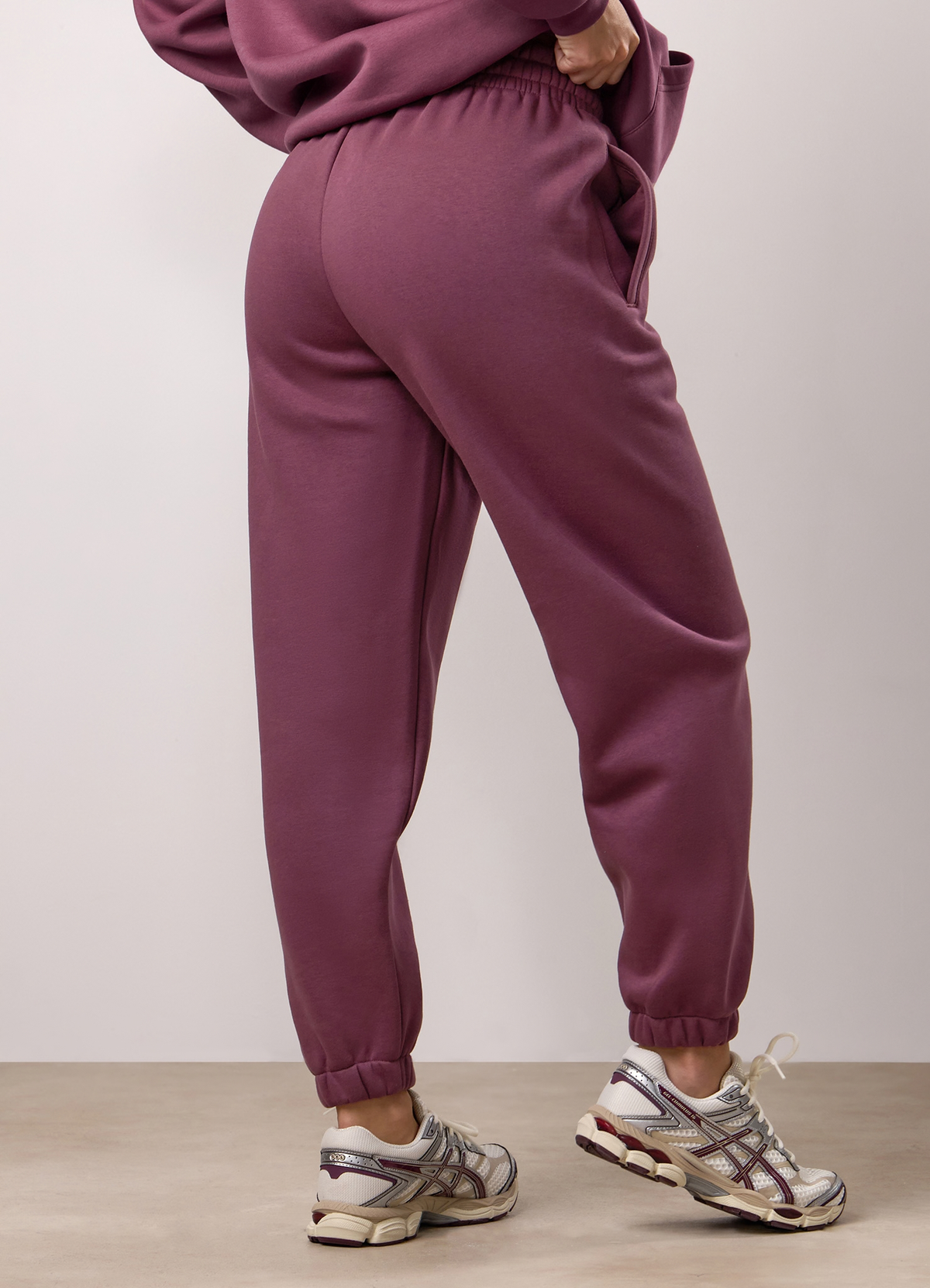 Gym King Athletics Club Relaxed Fit Jogger - Mulberry
