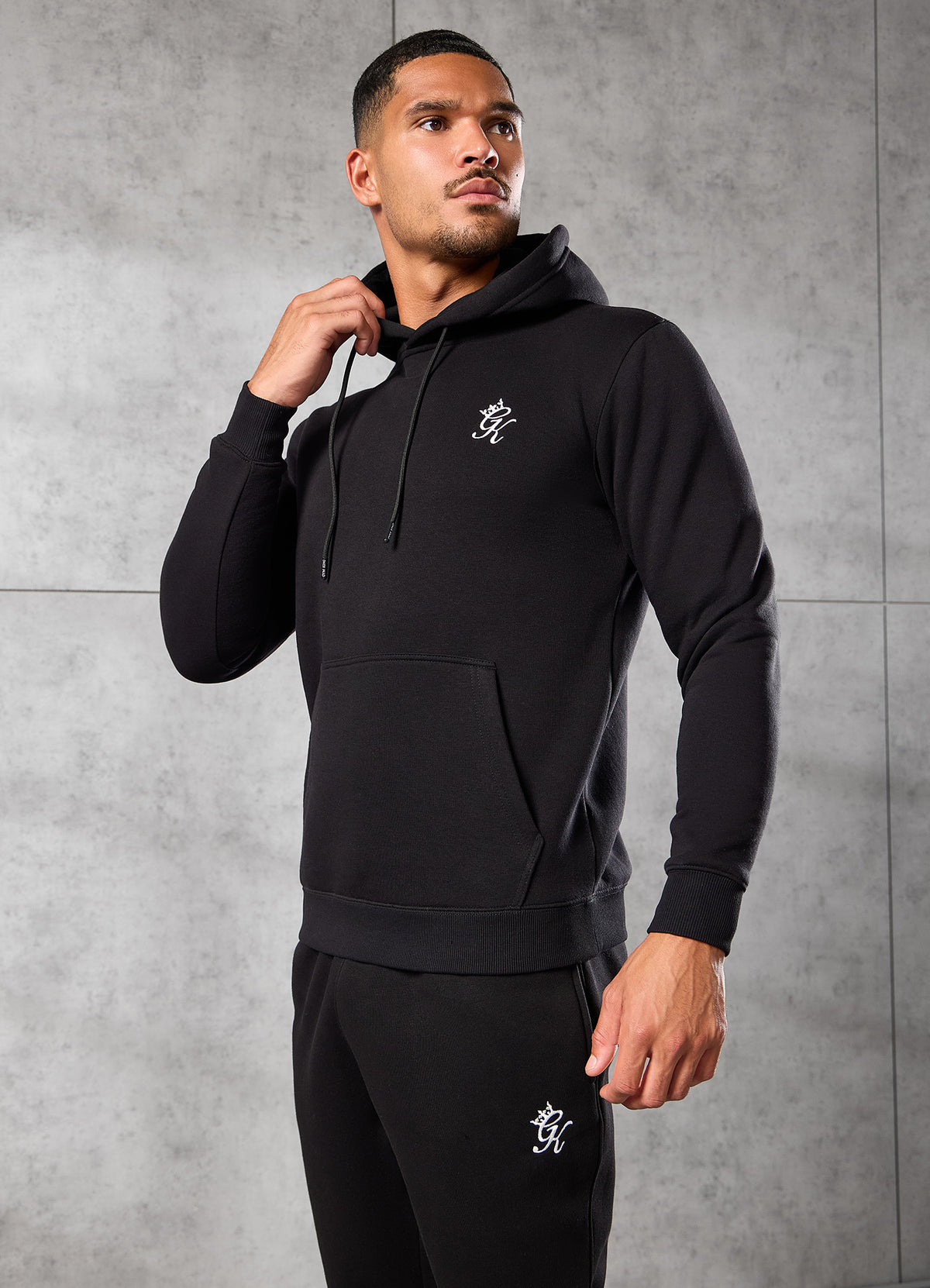 Gym King Fundamental Fleece Hoodie - Black