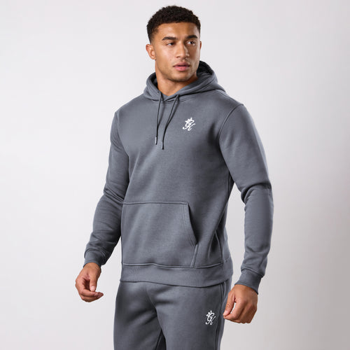 Gym King Fundamental Fleece Hood Tracksuit - Mountain Slate