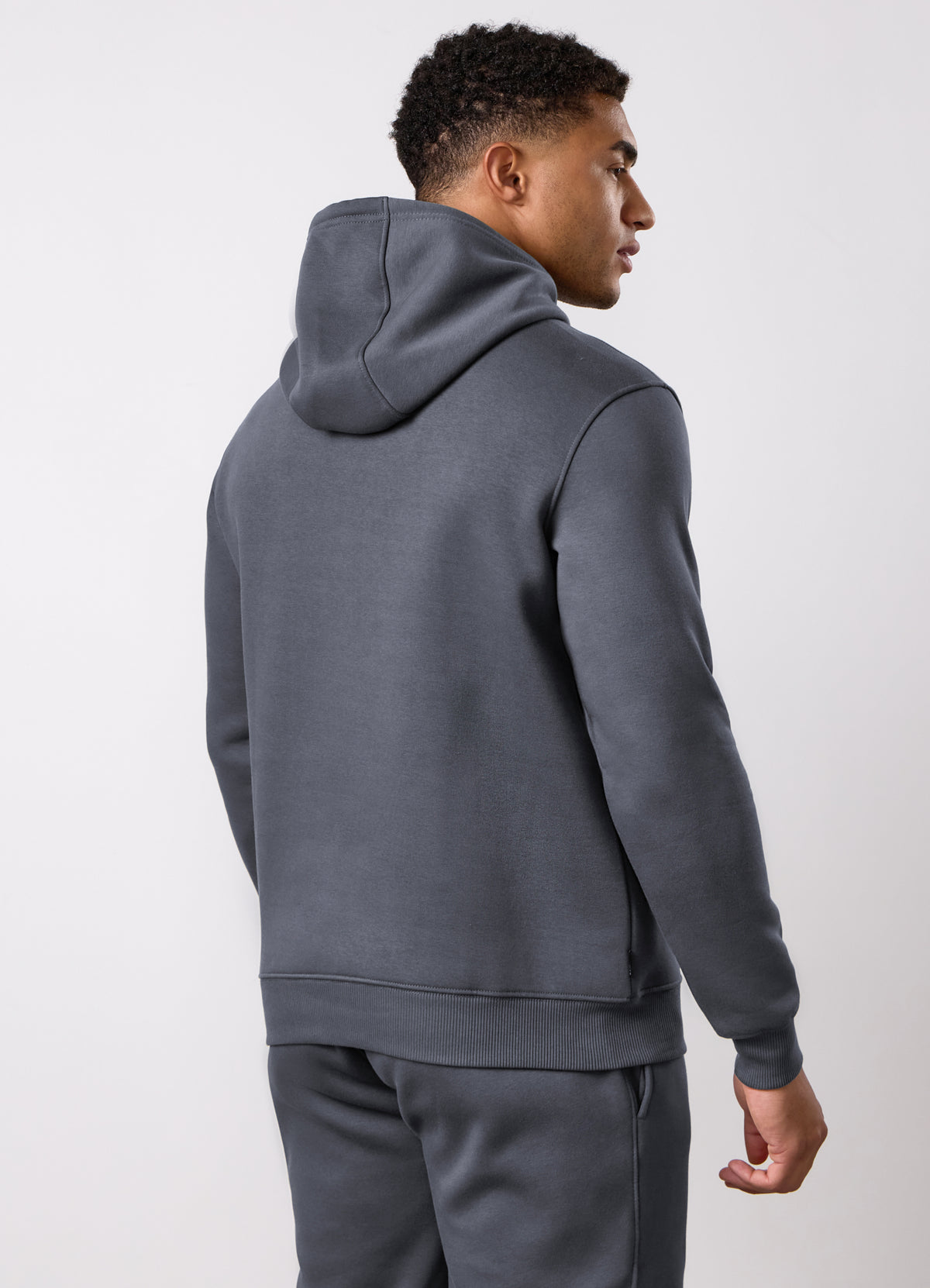 Gym King Fundamental Fleece Hoodie - Mountain Slate