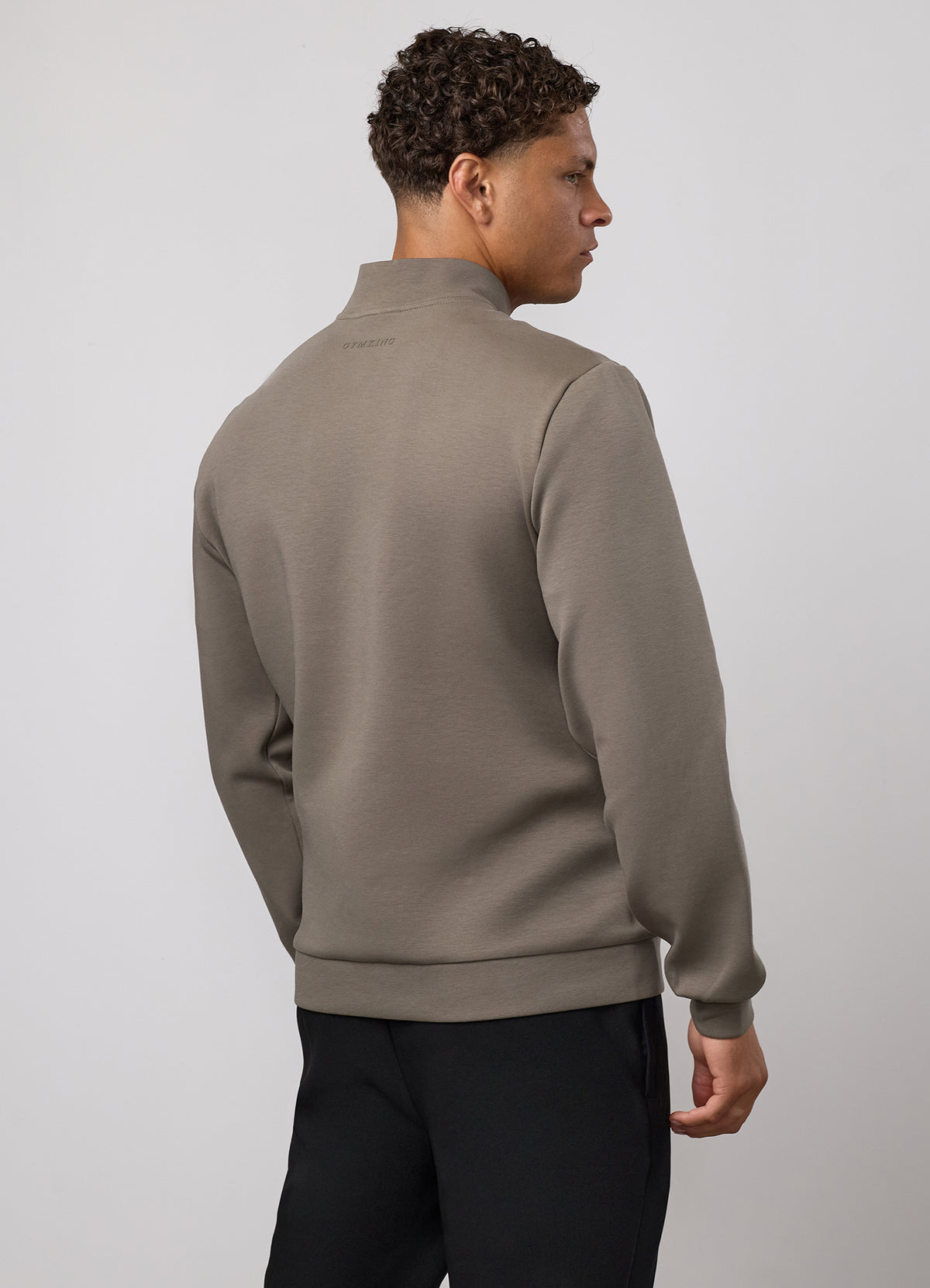 Gym King Signature Hybrid Bomber - Olive