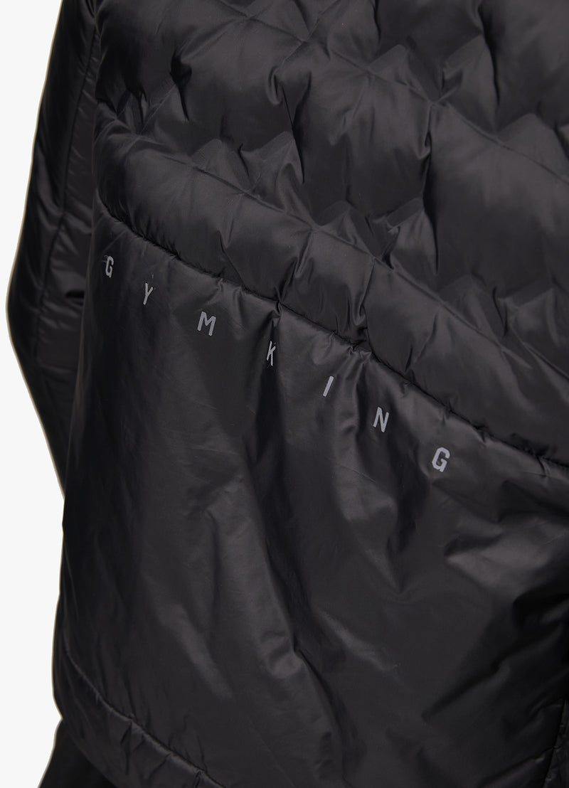 Gym King Heat Sealed Tech Jacket - Black