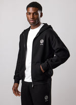 Gym King Heritage Full Zip Hood - Black thumbnail
