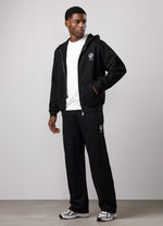 Gym King Heritage Full Zip Hood Tracksuit - Black thumbnail