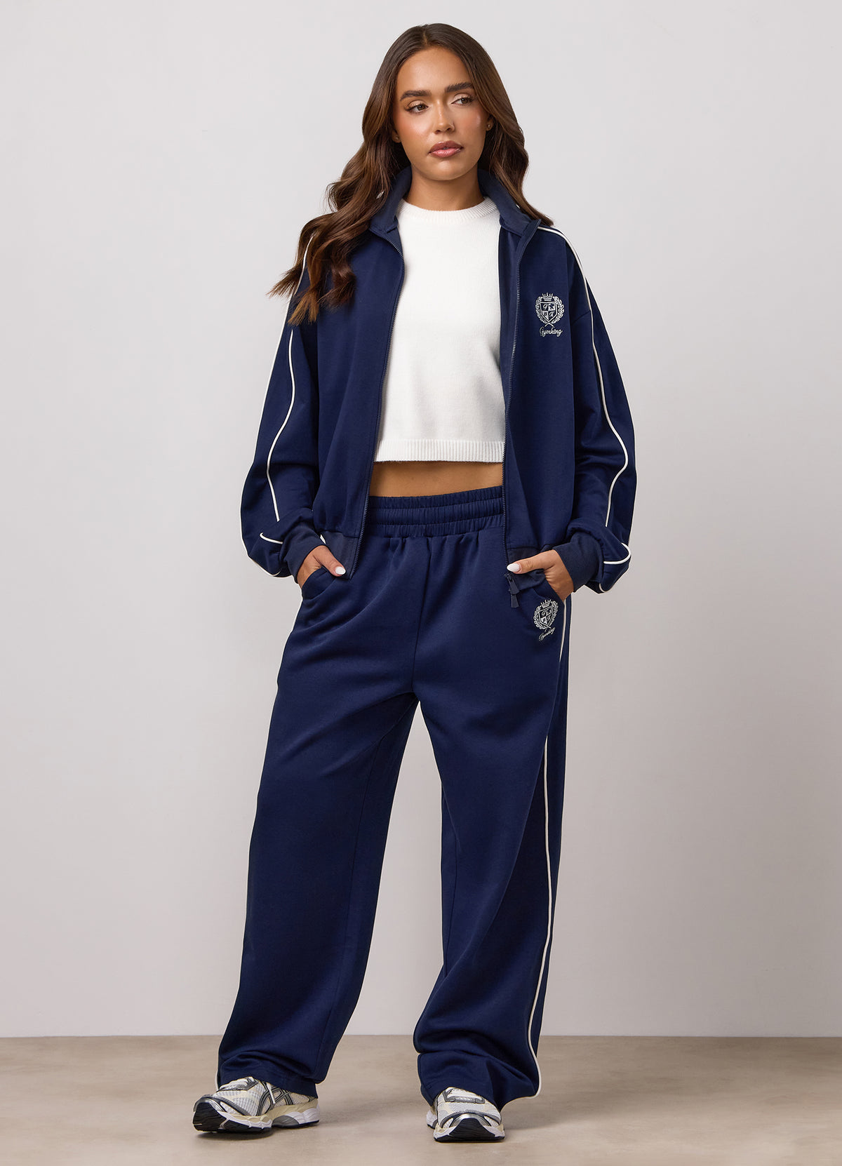Gym King Heritage Tracksuit - Indigo
