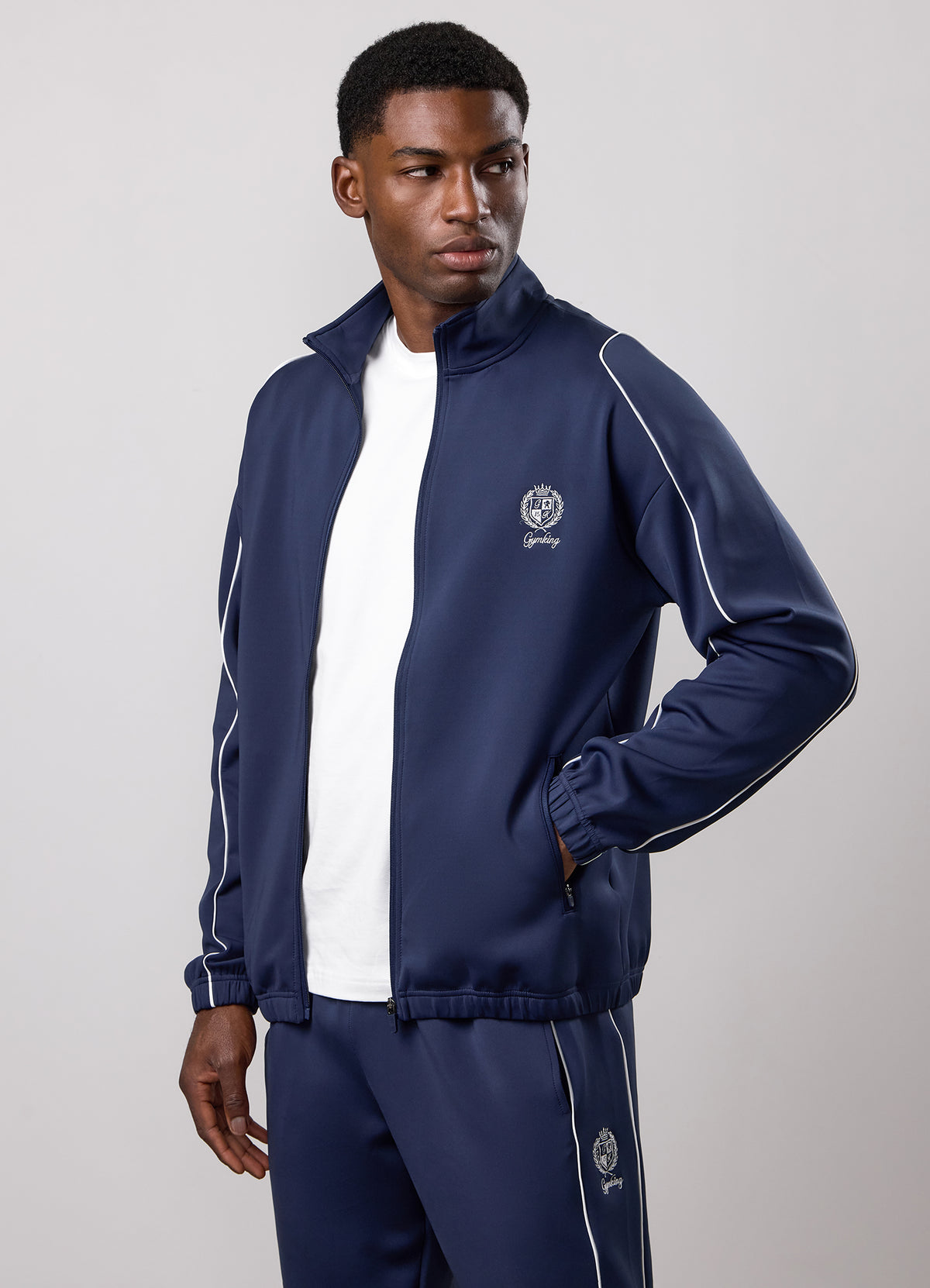 Gym King Heritage Trainingsjas - Indigoblauw