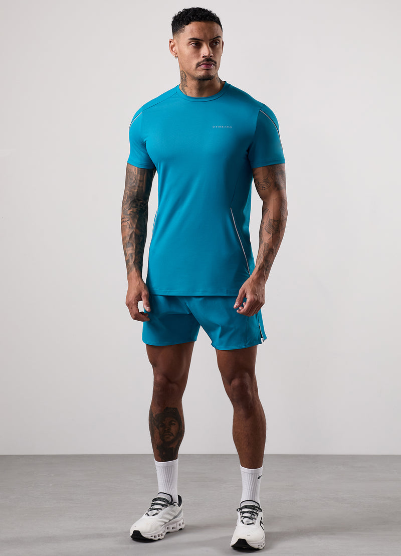 Gym King Hex 6" Short - Exotic Teal