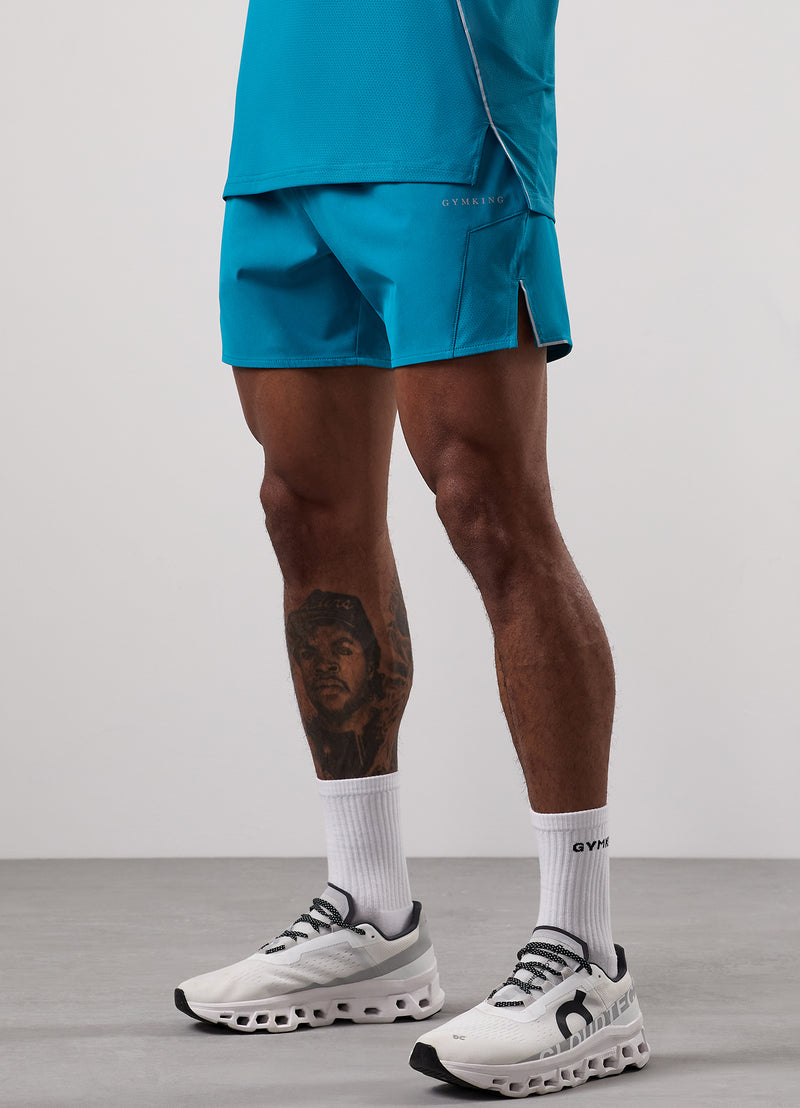 Gym King Hex 6" Short - Exotic Teal