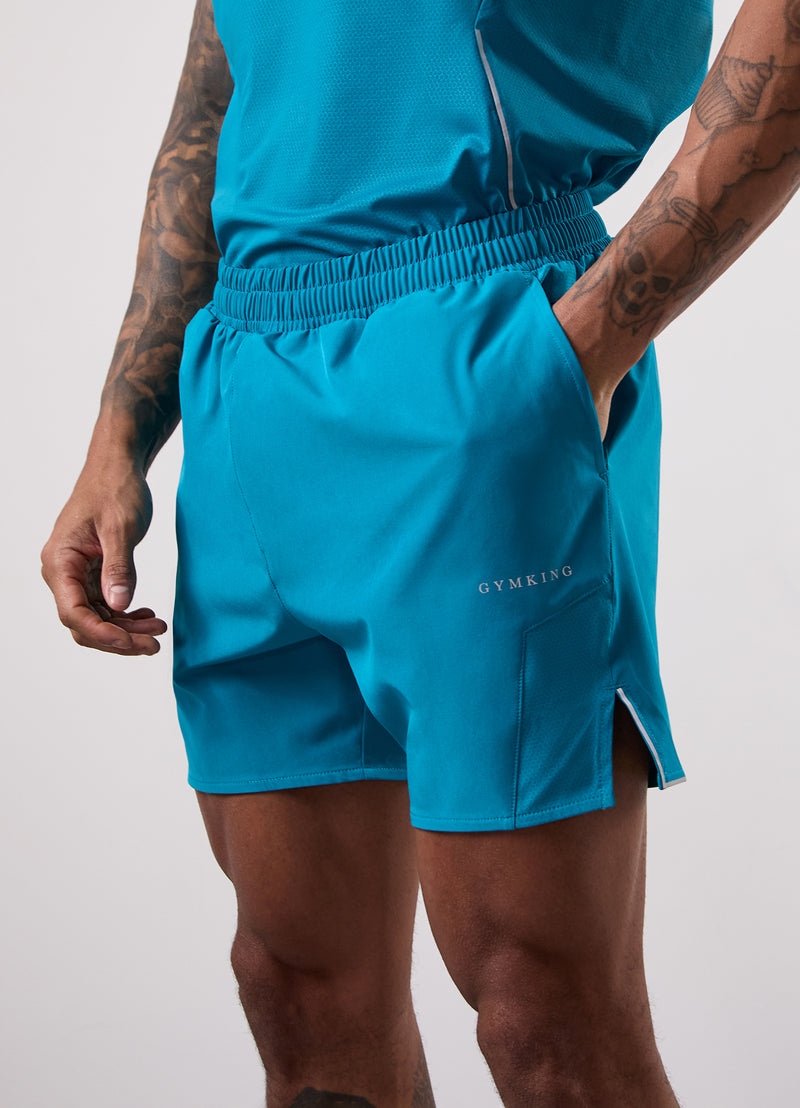 Gym King Hex 6" Short - Exotic Teal