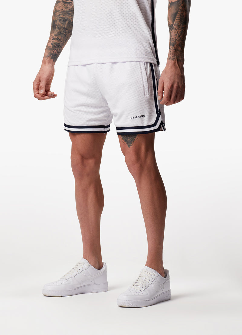 Gym King Higher State Short - White