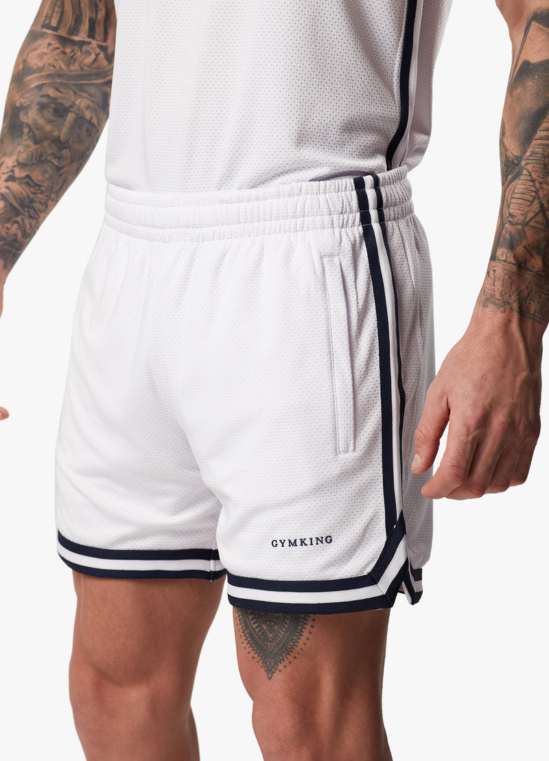 Gym King Higher State Short - White