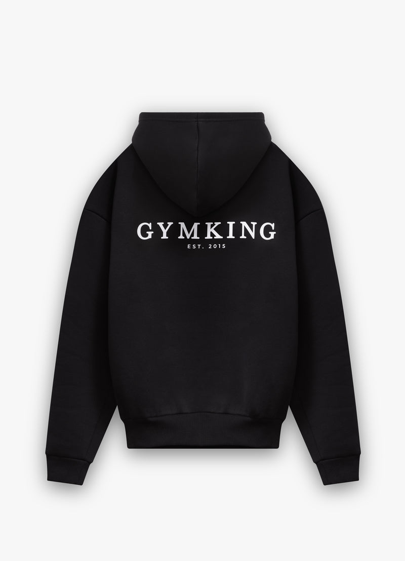 Gym King X Aspinall Limited Edition Established Hood - Black