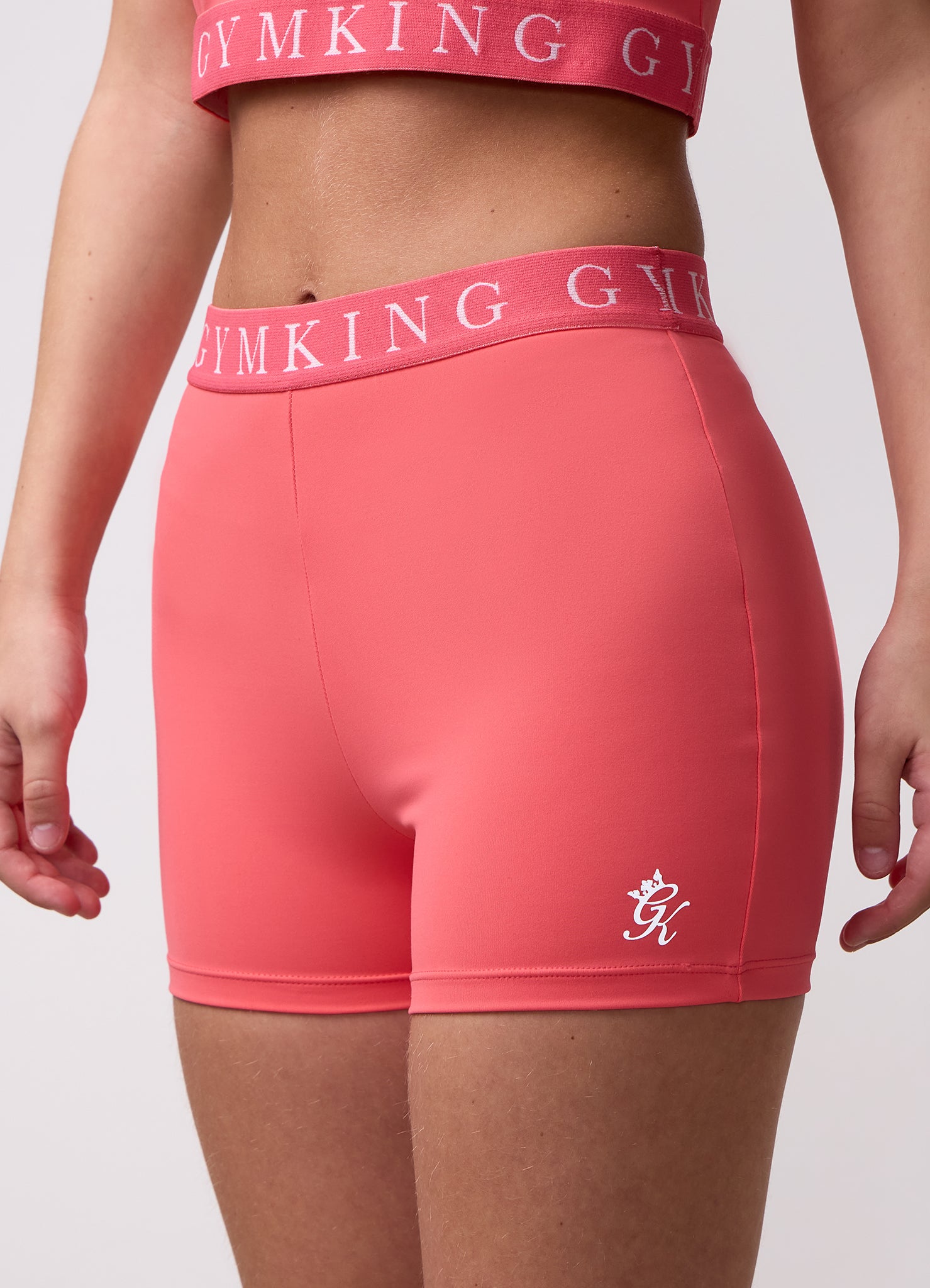 Gym King Kids Impact 3" Short - Coral