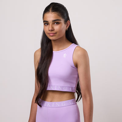 Gym King Kids Impact Tank - Lilac Haze