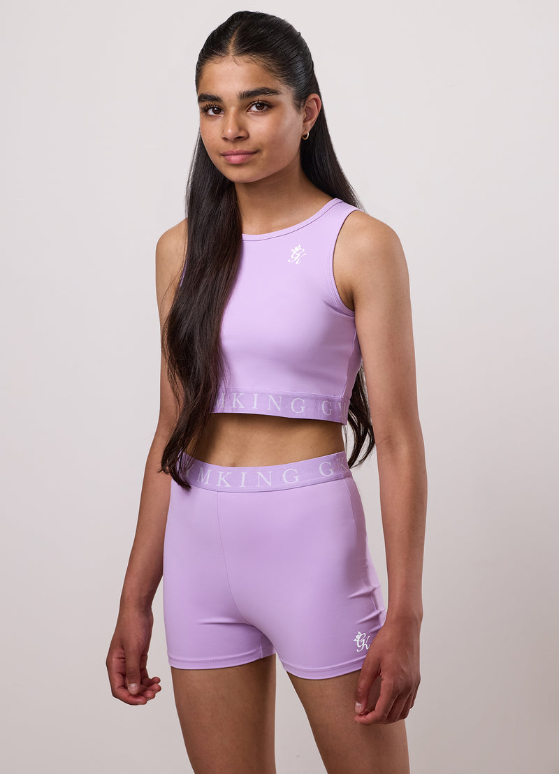 Gym King Kids Impact Tank - Lilac Haze