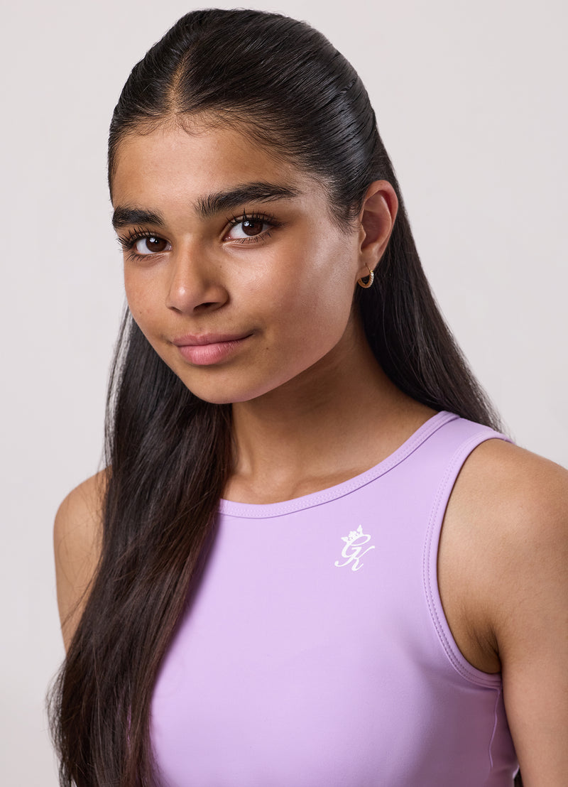 Gym King Kids Impact Tank - Lilac Haze