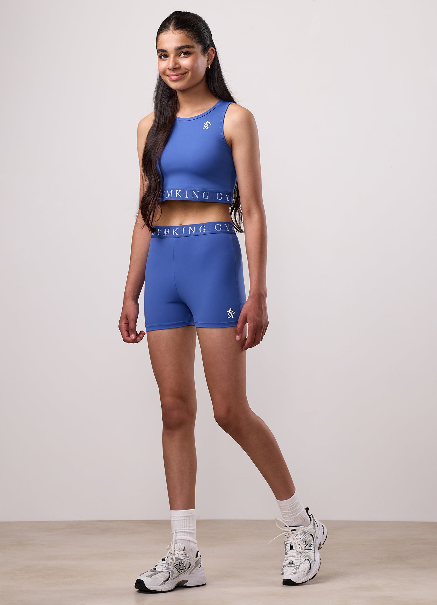Gym King Kids Impact 3" Short - Sapphire Blue
