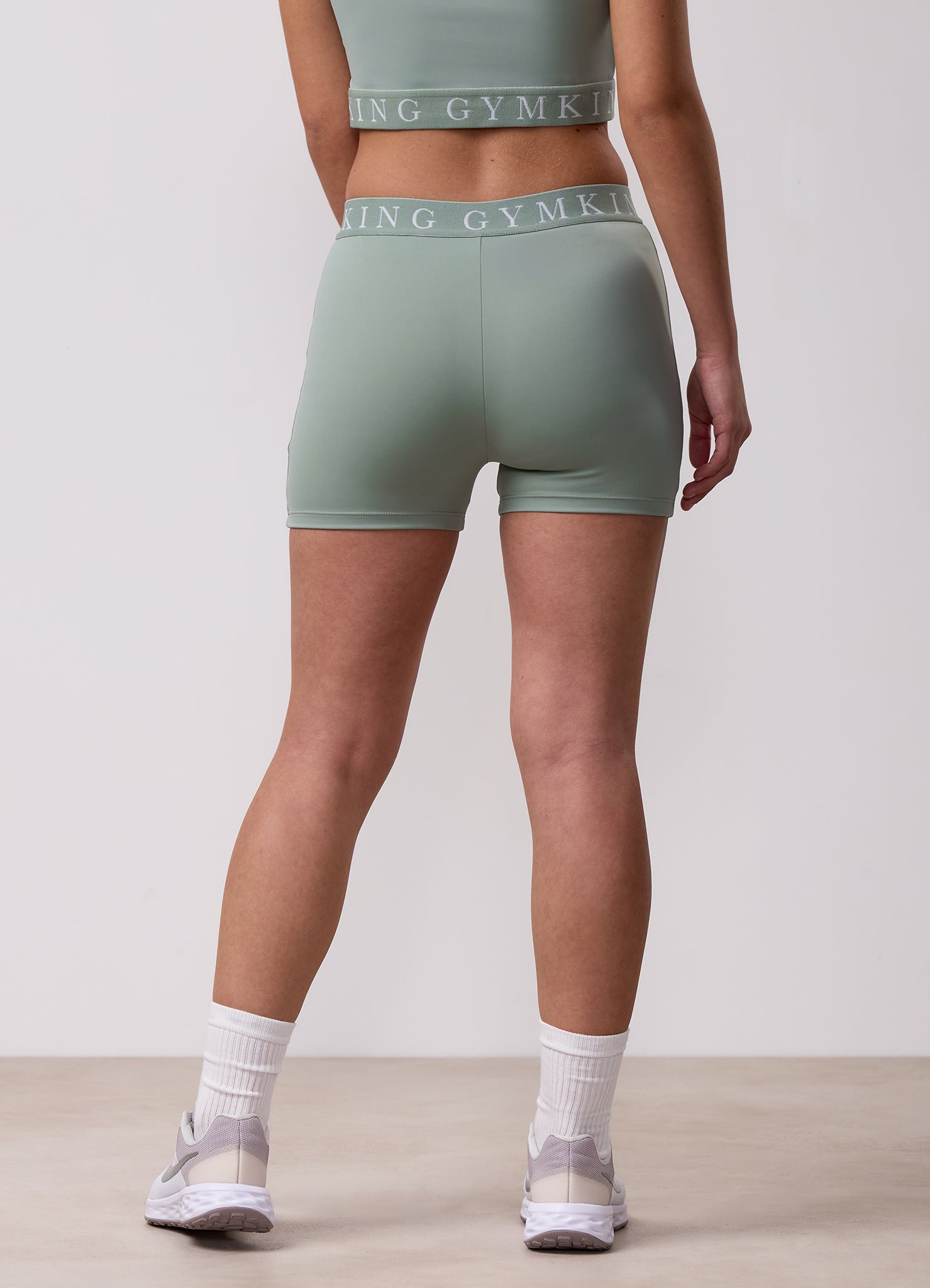 Gym King Kids Impact 3" Short - Soft Sage