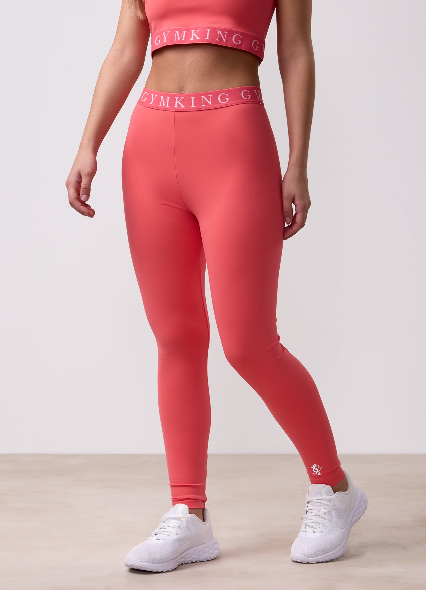 Gym King Kids Impact Legging - Coral