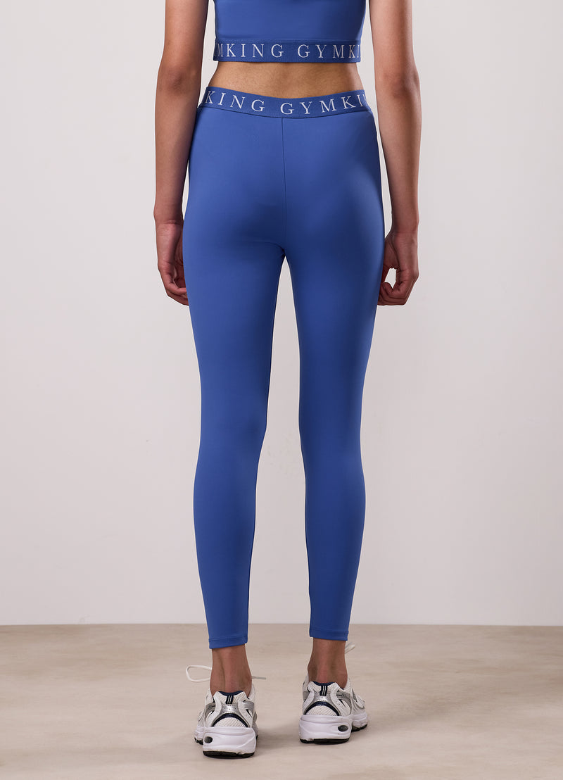 Gym King Kids Impact Legging - Sapphire Blue