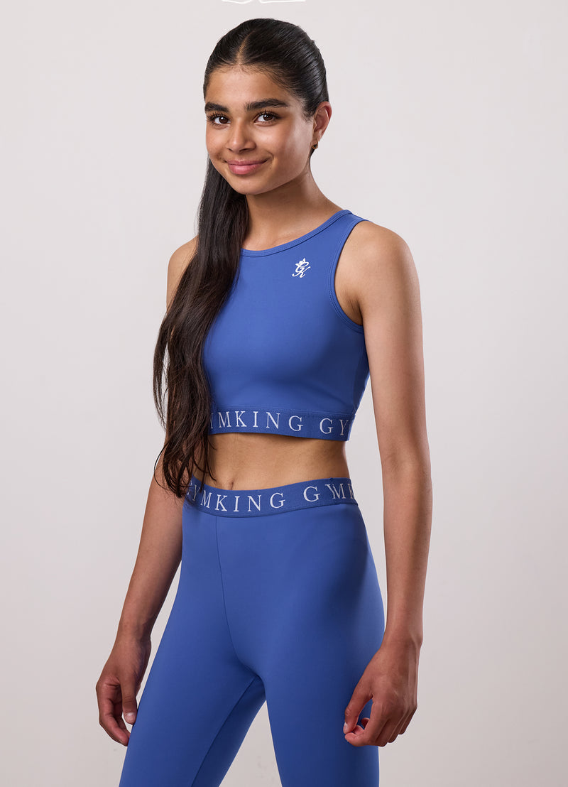 Gym King Kids Impact Tank - Sapphire Blue
