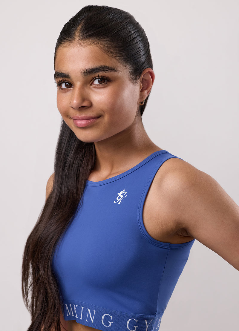 Gym King Kids Impact Tank - Sapphire Blue