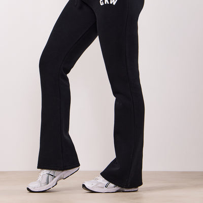 Gym King Inspire Flared Jogger - Black