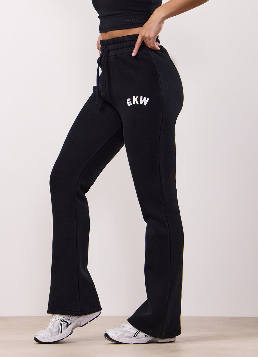 Gym King Inspire Flared Jogger - Black