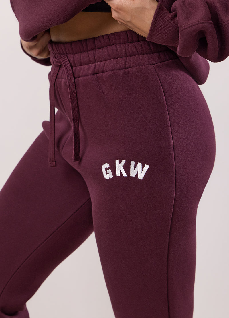 Gym King Inspire Oversized Hood Tracksuit - Vibrant Fig