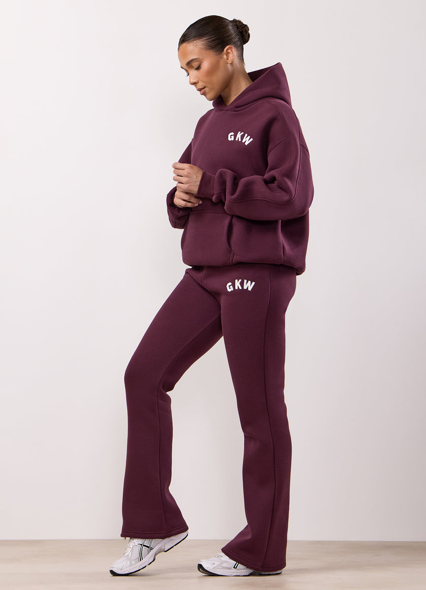 Gym King Inspire Oversized Hood Tracksuit - Vibrant Fig