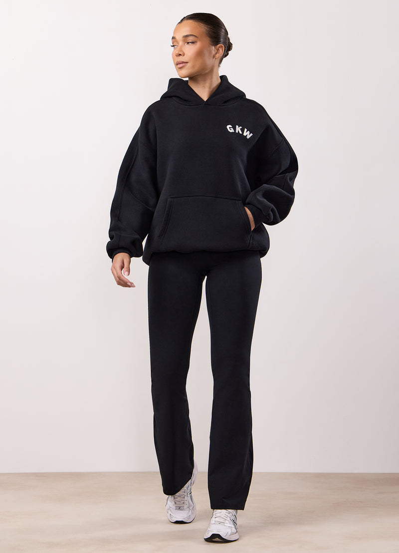 Gym King Inspire Oversized Hoodie - Black