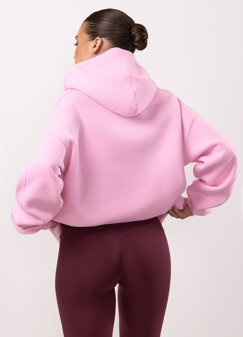 Gym King Inspire Oversized Hoodie - Candy Pink