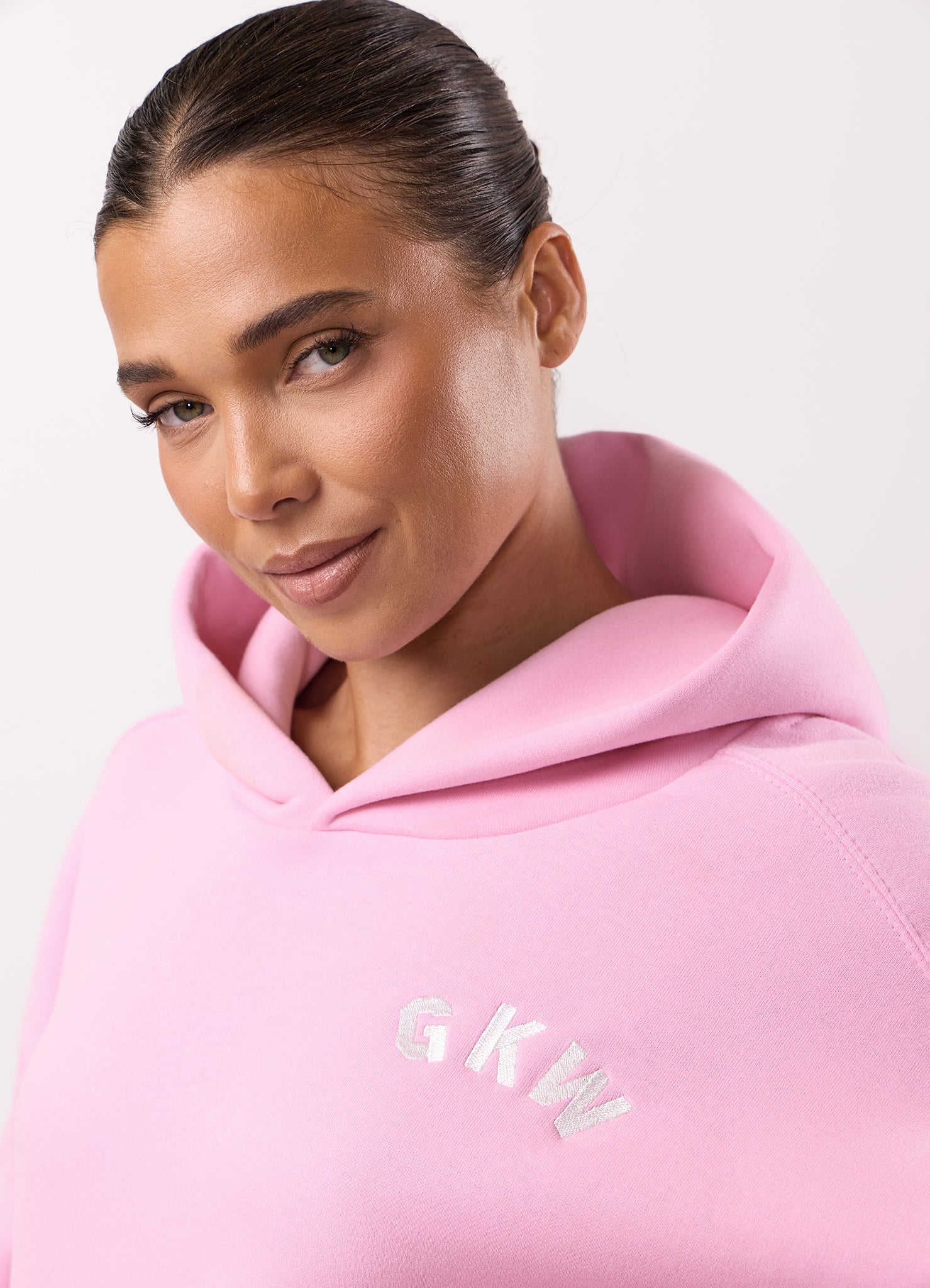 Gym King Inspire Oversized Hoodie - Candy Pink
