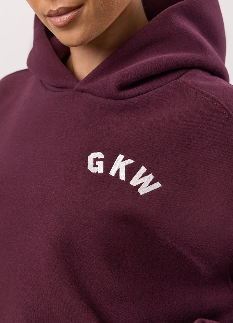 Gym King Inspire Oversized Hoodie - Vibrant Fig
