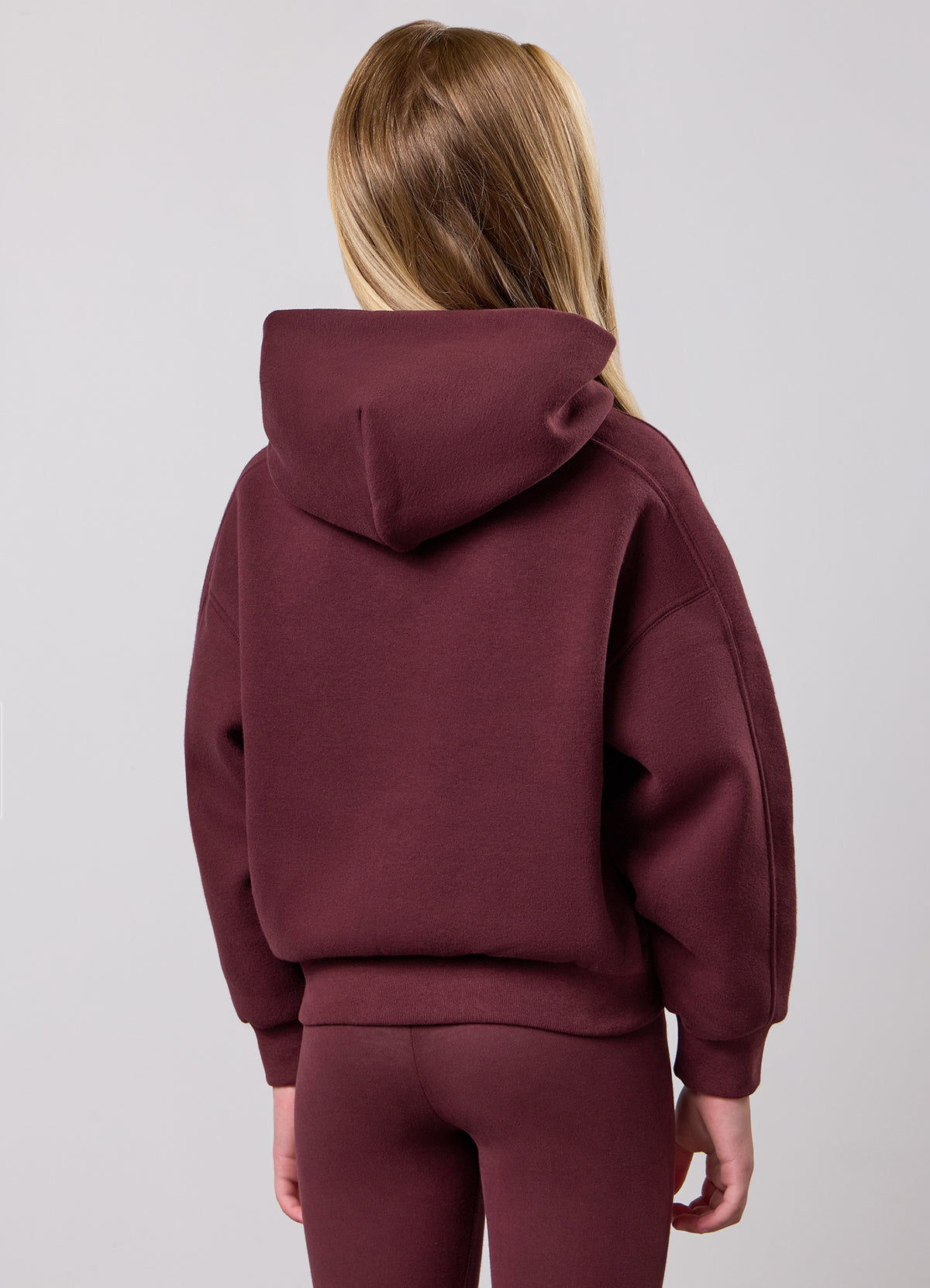 Gym King Older Kids Inspire oversized capuchontrui - Burnt Fig