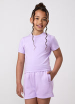 Gym King Older Kids 365 Fitted Tee - Hyacinth thumbnail