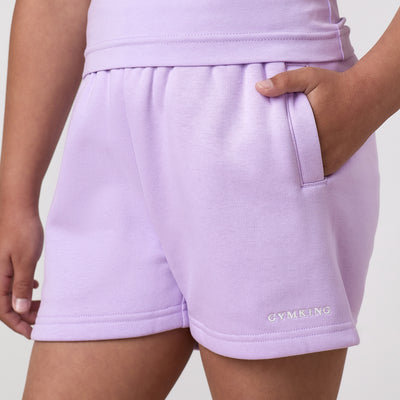 Gym King Kids 365 Fleece Short - Hyacinth