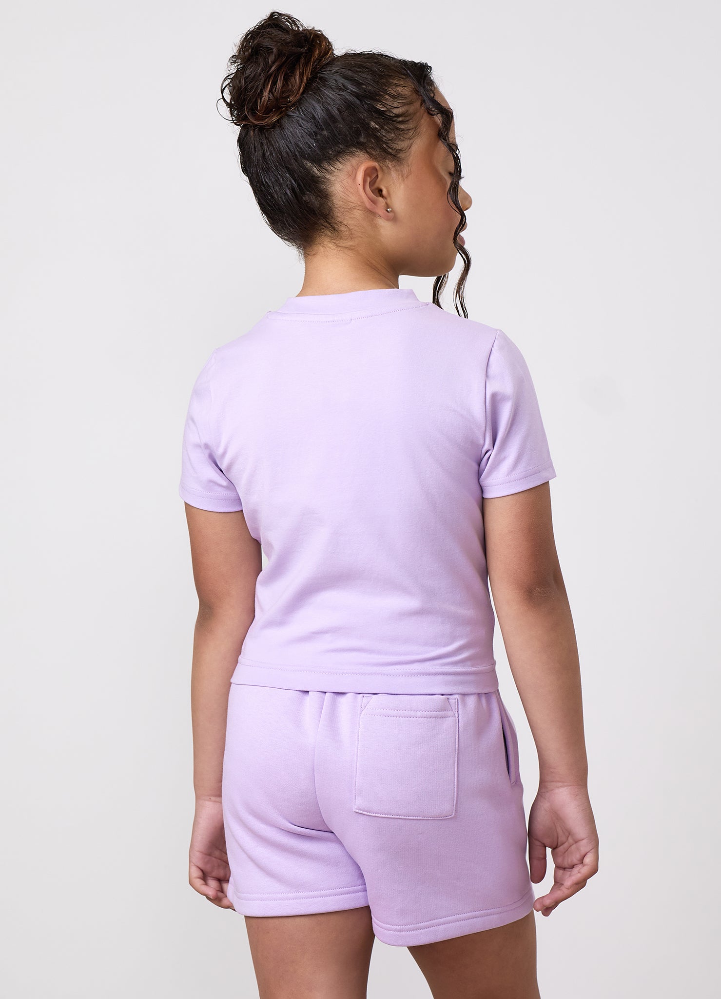 Gym King Younger Kids 365 Fitted Tee - Hyacinth
