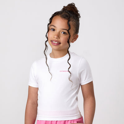 Gym King Kids 365 Fitted Tee - White