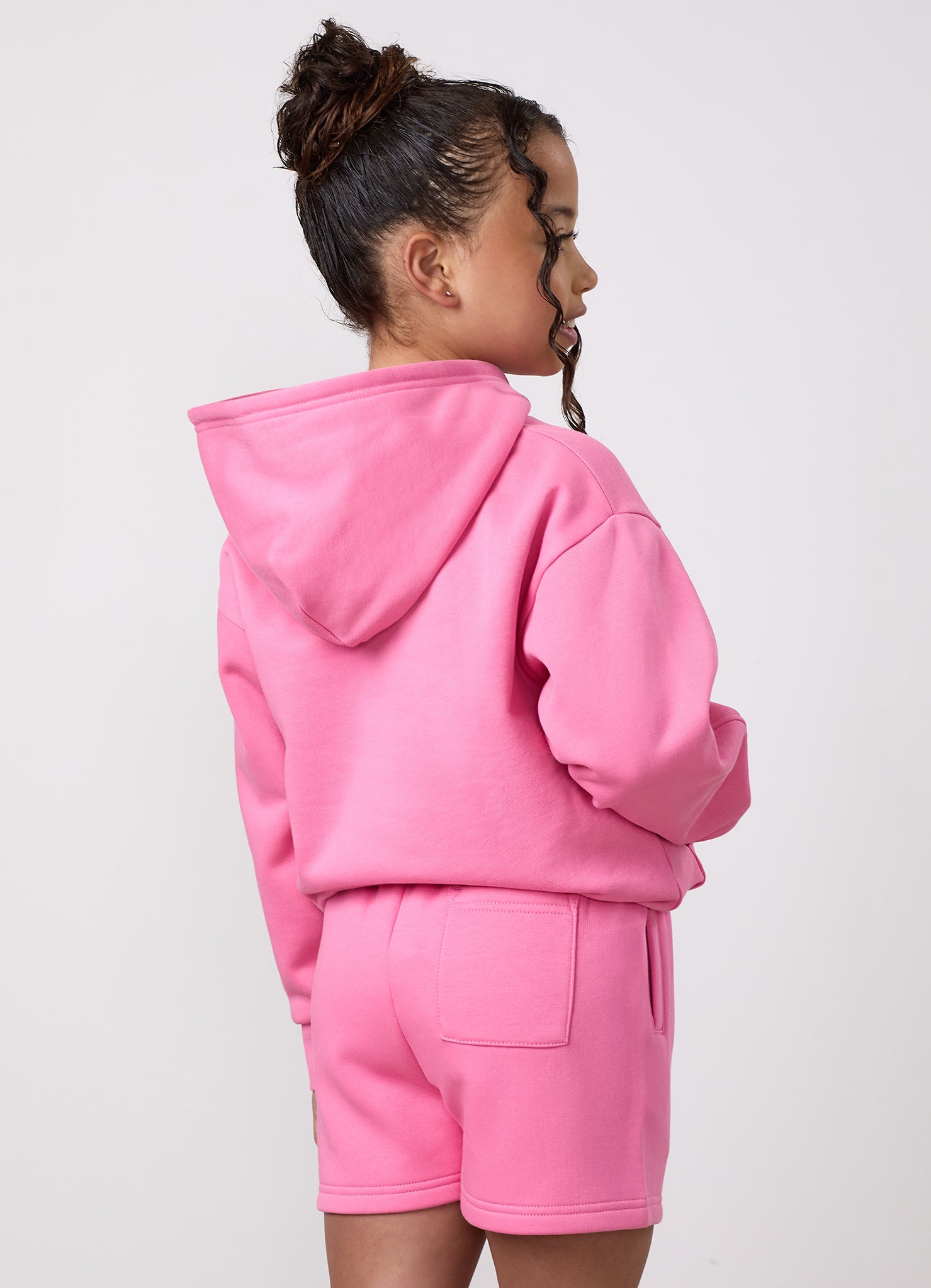Gym King Older Kids 365 Relaxed Fit Hoodie - Carnation Pink