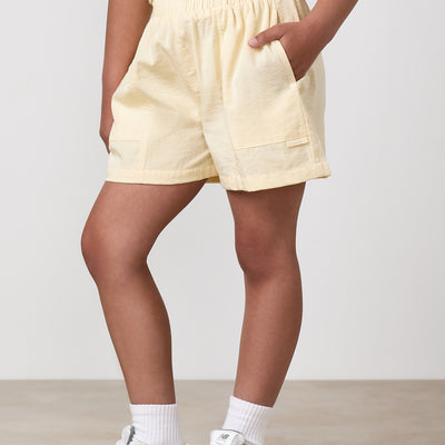 Gym King Younger Kids Signature Woven Short - Buttermilk