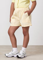 Gym King Younger Kids Signature Woven Short - Buttermilk thumbnail