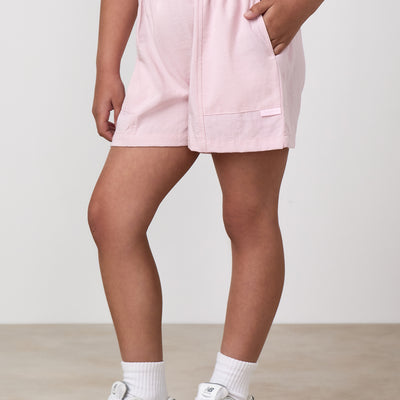 Gym King Younger Kids Signature Woven Short - Wildflower