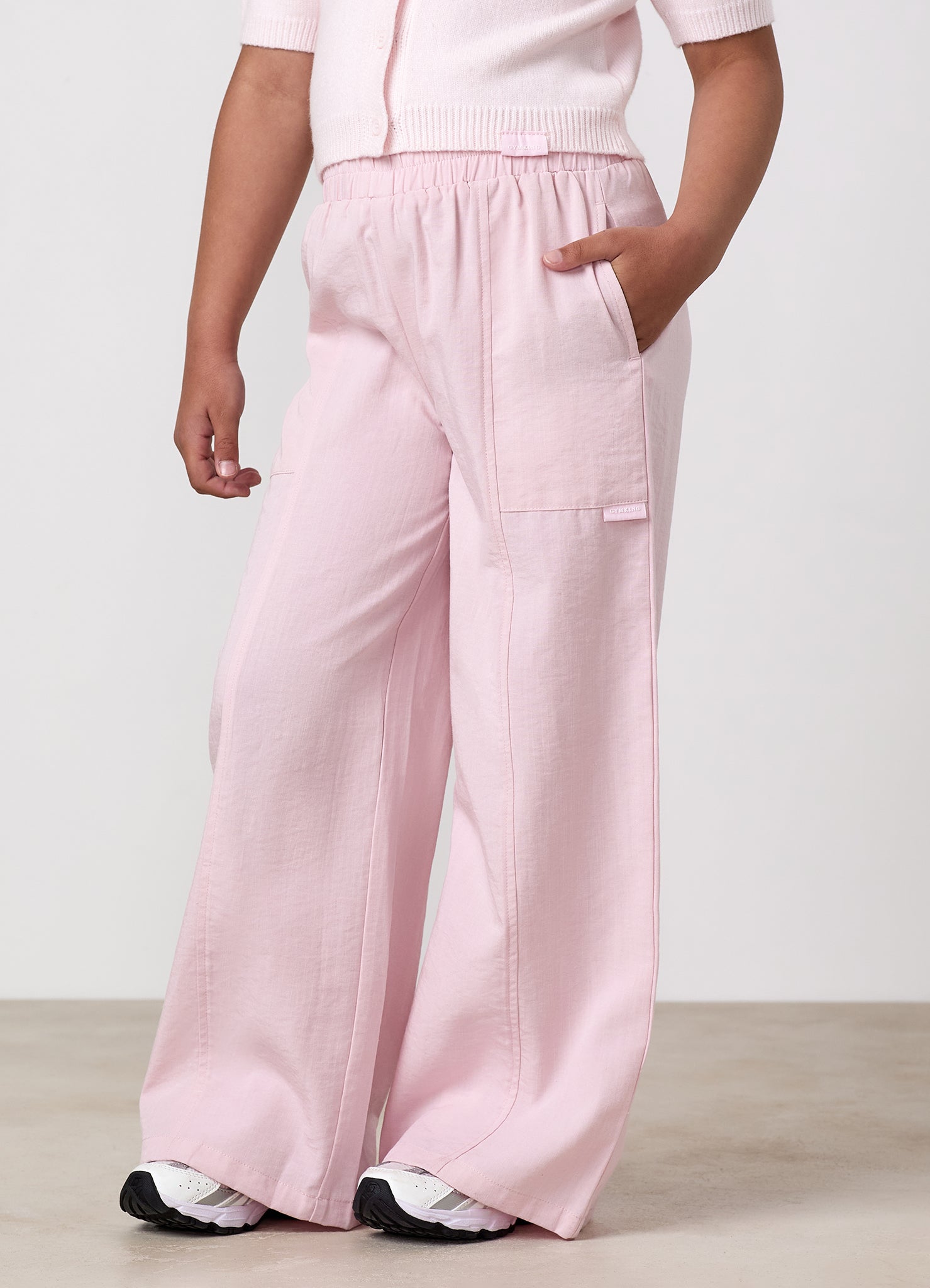 Gym King Younger Kids Signature Woven Trousers - Wildflower