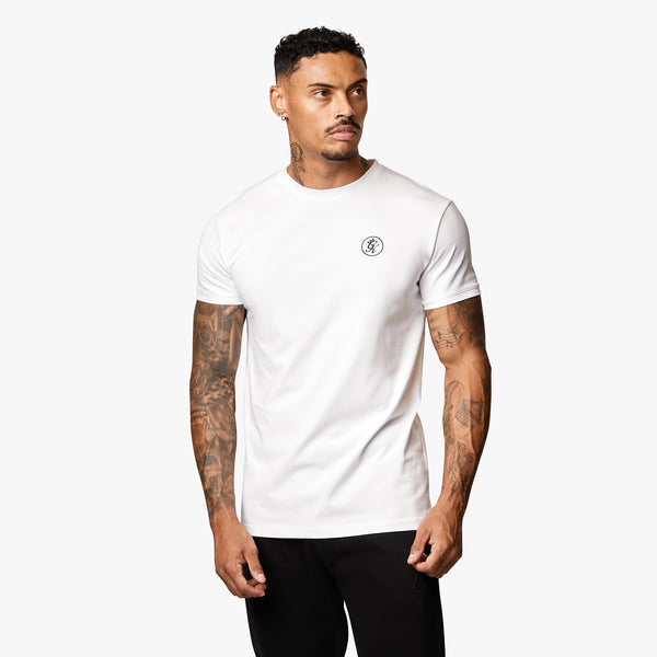 Gym King Keep Moving Forward Tee - White