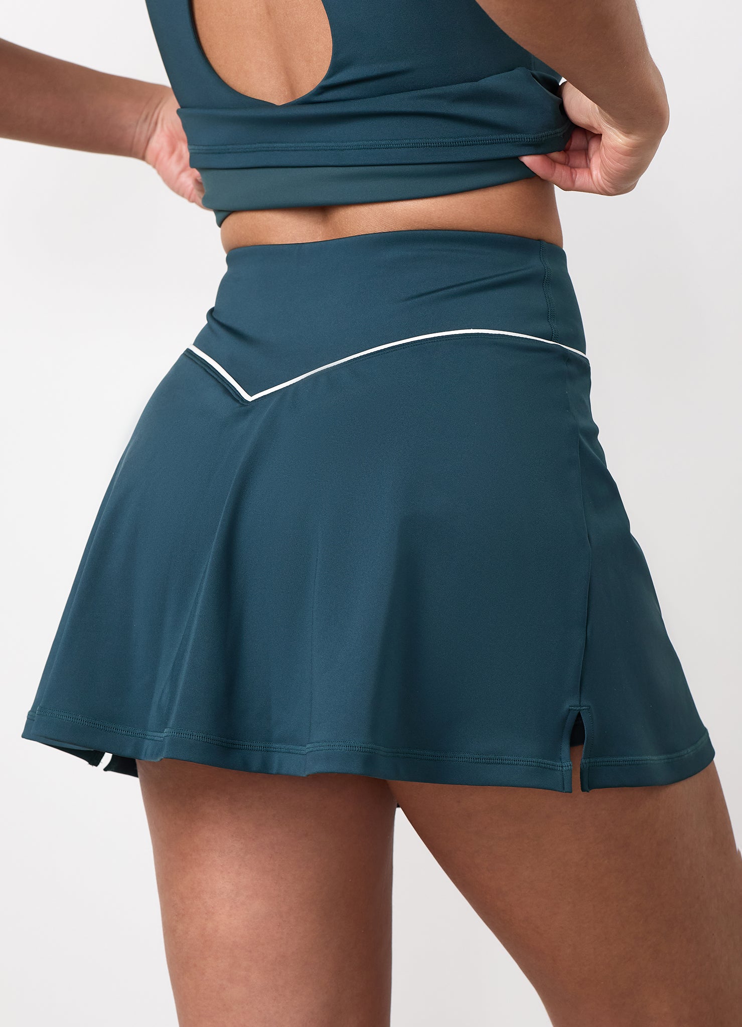 Gym King Knockout Skort - Classic Teal